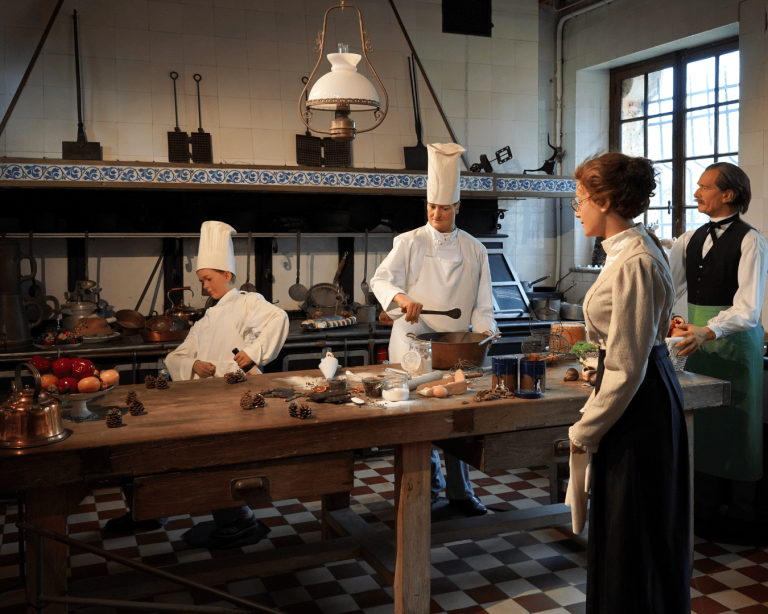 Château de Breteuil - Les cuisines