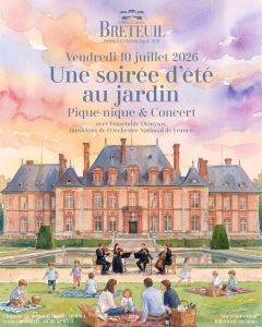 Château de Breteuil - Soirée d'été au jardin_10.07